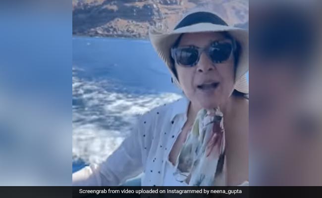 Neena Gupta Shares Glimpse Of Solo Santorini Trip On Popular Demand. More To Come