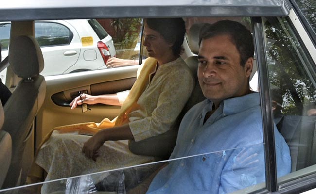 Rahul Gandhi Questioned By Enforcement Directorate Amid Congress Protest