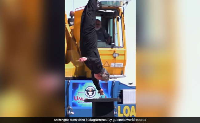 Viral Video: Man Bungee Jumps From 198 Feet To Dunk Doughnut Into Cup Of Coffee, Internet Stunned