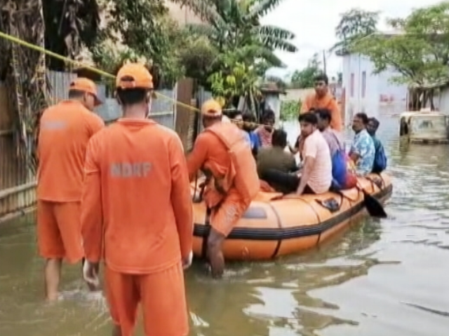Makeshift Boat Ferries Patients To Hospital In Flood-Hit Assam's Silchar