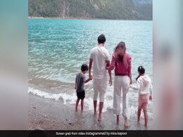 Shahid Kapoor, Mira Rajput And Kids Are Vacationing In Switzerland. See Holiday Album Shahid Kapoor, Mira Rajput And Kids Are Vacationing In Switzerland. See Holiday Album