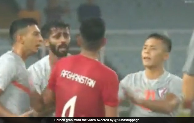 AFC Asian Cup: मैच के बाद भारत और अफगानी के खिलाड़ियों के बीच हुई खतरनाक झड़प, देखें Video
