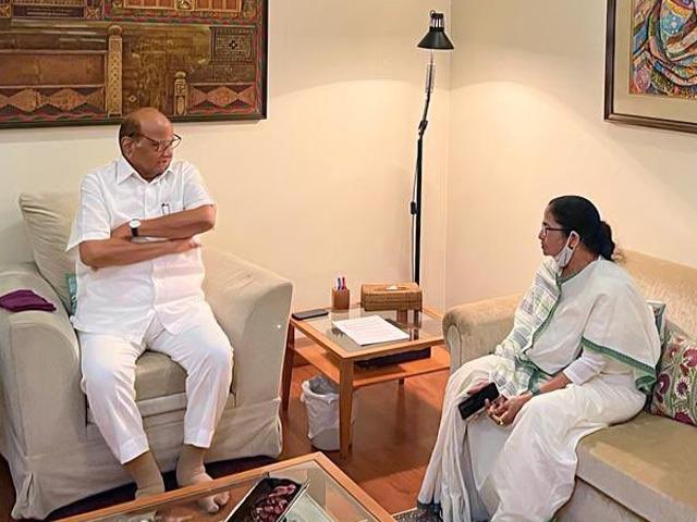 Mamata Banerjee Meets Sharad Pawar Ahead Of Big Meet On Presidential Poll