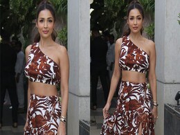 Malaika Arora Aces Runway Ready Summer Style In A Tropical Printed Crop Top And Matching Skirt Malaika Arora Aces Runway Ready Summer Style In A Tropical Printed Crop Top And Matching Skirt