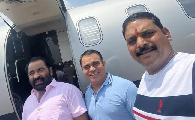 After Sena MLA's "Kidnapped" Claim, Rebel Camp Releases Pics From Plane