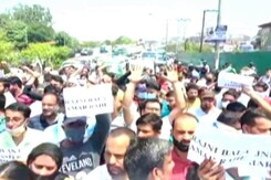 Protests Over Targeted Attacks In Jammu Protests Over Targeted Attacks In Jammu