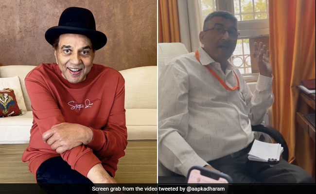 धर्मेंद्र का जबरा फैन है ये शख्स, हर रोज देखता है एक्टर की ये दो फिल्में, देखें वीडियो