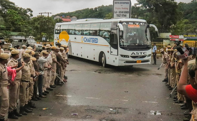 Leaving On A Jet Plane - Camp Shinde Finally Departs For Goa