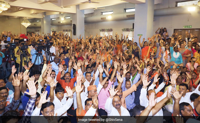 Sena Leaders Hold Meetings In Constituencies Of Rebel MLAs