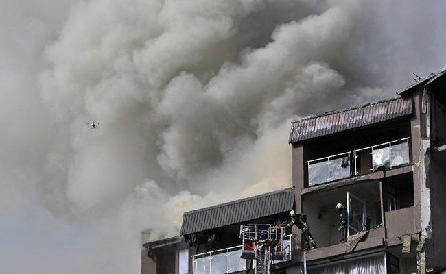 Ahead of G7 Summit, Russia Bombs Residential Building In Ukraine's Kyiv