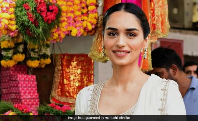 On <i>Samrat Prithviraj</i> Release Day, This Is What Manushi Chhillar Did
