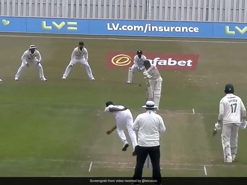 Watch: Mohammed Shami's Jaffa To Dismiss Leicestershire Batter In Tour Game