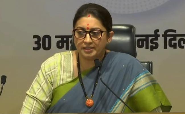 After Smriti Irani's Charge, Congress's 'Fact-Check' Video