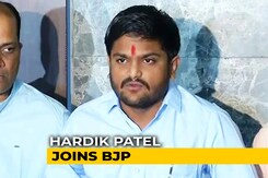 Gujarat Leader Hardik Patel Joins BJP Days After Quitting Congress Gujarat Leader Hardik Patel Joins BJP Days After Quitting Congress
