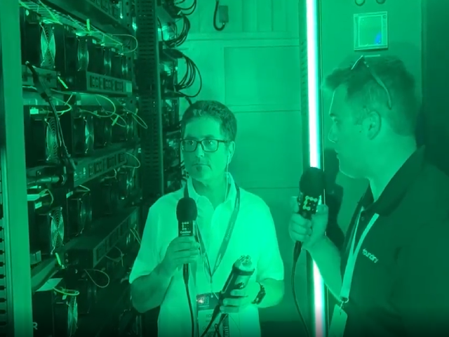 Exploring a Bitcoin Mining Container