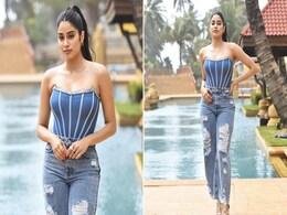 Janhvi Kapoor Doubles The Denim Dose For <i>Good Luck Jerry</i> Promotions Janhvi Kapoor Doubles The Denim Dose For <i>Good Luck Jerry</i> Promotions