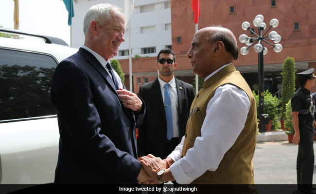 Rajnath Singh Holds "Productive" Talks With Israeli Defence Minister