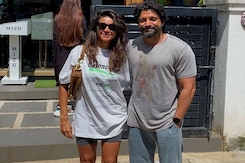 Farhan Akhtar, Shibani Dandekar's Brunch Outing Farhan Akhtar, Shibani Dandekar's Brunch Outing