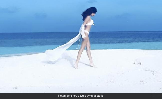 Our Tuesday Looks Brilliant With Tara Sutaria's Throwback Post In A White Swim Set