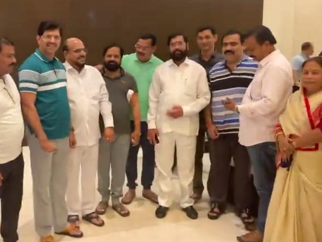 Maharashtra Crisis: 4 More MLAs Arrive By Chartered Plane In Guwahati