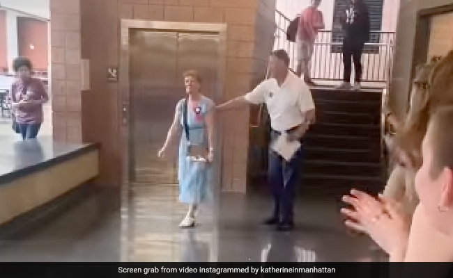 Viral Video: Teacher Retires After 50 Years, Internet Overwhelmed
