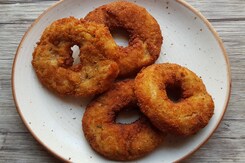 Chicken Doughnut Recipe | How To Make Chicken Doughnut Chicken Doughnut Recipe | How To Make Chicken Doughnut
