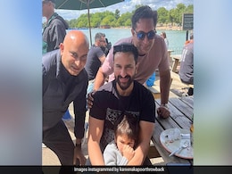 सैफ और करीना दोस्तों के साथ दे रहे थे फोटो के लिए पोज, कैमरा देखते ही तैमूर को आया गुस्सा तो किया ये काम सैफ और करीना दोस्तों के साथ दे रहे थे फोटो के लिए पोज, कैमरा देखते ही तैमूर को आया गुस्सा तो किया ये काम