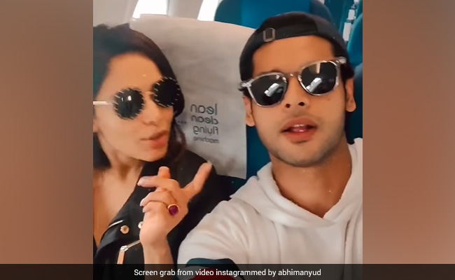What Happened When Abhimanyu Dassani Met "Sleepy" Nushrratt Bharuccha On A Flight