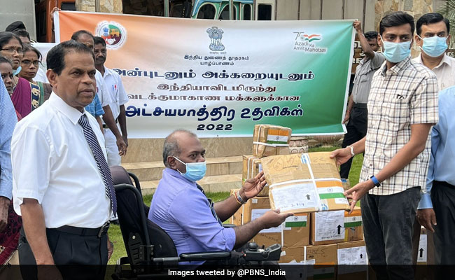 India Provides 2 Truckloads Of Life-Saving Drugs, Equipment To Sri Lanka
