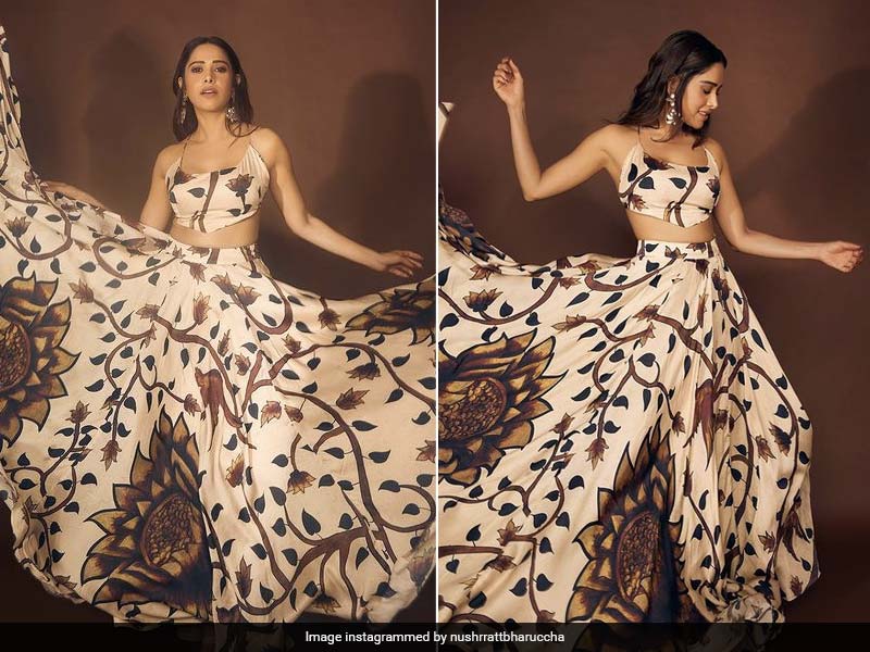 Nushrratt Bharuccha Charms Us Yet Again, This Time In A Floral Co-Ord Set