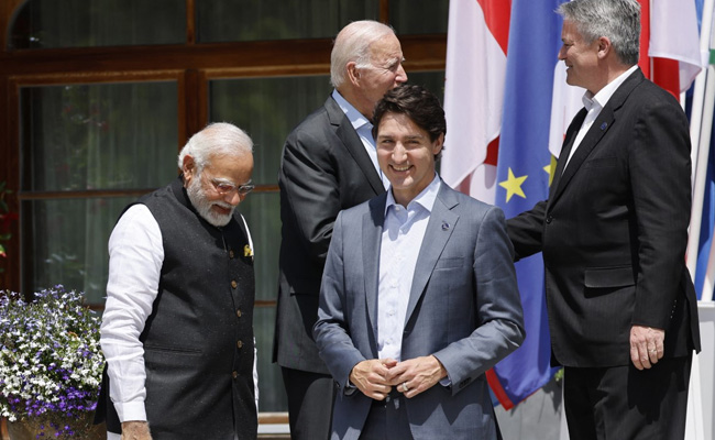 Video : PM Modi की जर्मनी में बाइडेन, मैक्रों और जस्टिन ट्रुडो से हुई मुलाकात