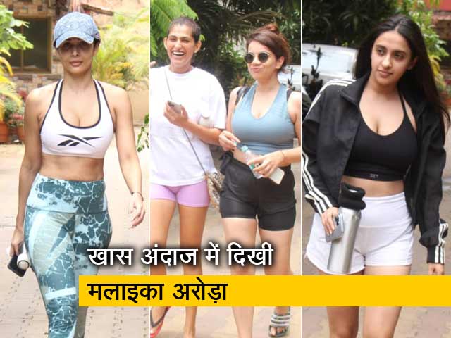 बॉलीवुड अभिनेत्री मलाइका अरोड़ा, आकांक्षा रंजन और कुब्रा सैत का दिखा कूल और स्टनिंग अंदाज