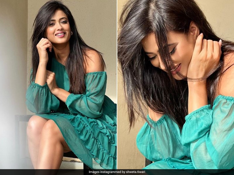 In An Easy-Breezy One-Shoulder Dress, Shweta Tiwari Beats The Summer Heat