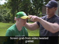 John Cena Meets Fan With Down Syndrome Who Fled War-Torn Ukraine