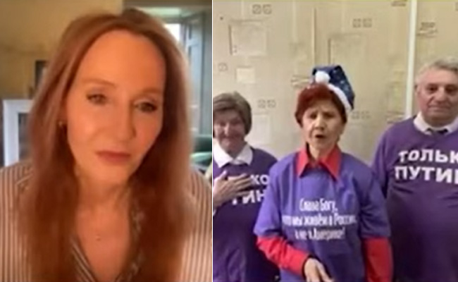 Watch: A 'Zelensky' Prank On Harry Potter Author JK Rowling