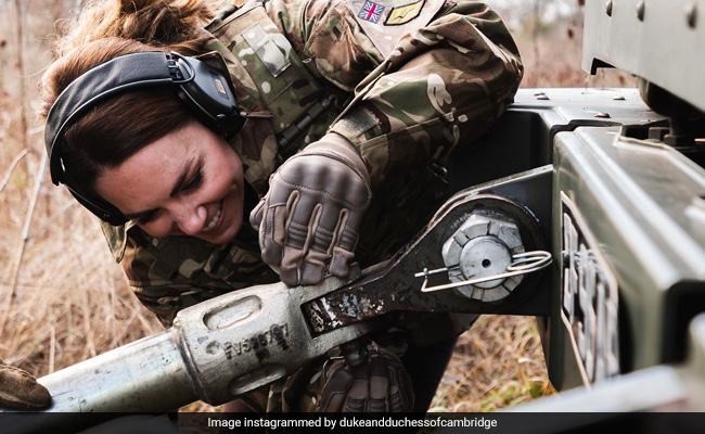 On UK's Armed Forces Day, Kate Middleton Dons Full Military Uniform. See Photos
