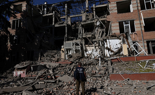 As Russia Pounds Kharkiv, Ukraine's Zelensky Looks To EU