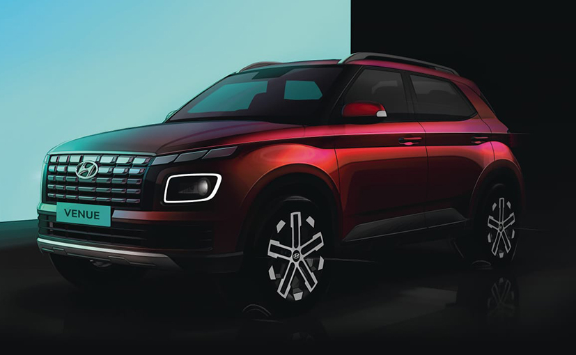 2022 Hyundai Venue Facelift Launch Date Announced; Design Sketches Released