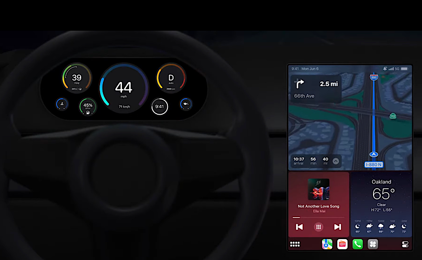 Apple Dives Deeper Into Autos With Software For Car Dashboard