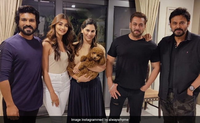 From Salman Khan's Hyderabad Diaries: A Catch-Up With Ram Charan And Venkatesh