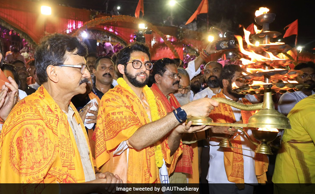"Not Political": Shiv Sena Leader Aaditya Thackeray On Ayodhya Visit