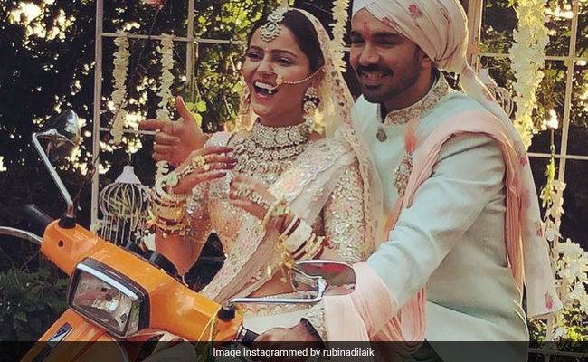 "Then, Now And Forever": Rubina Dilaik Shares Wedding Throwback With Abhinav Shukla On Anniversary