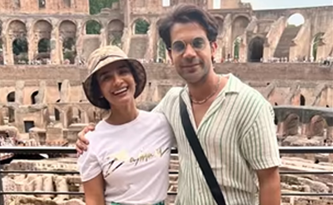 Inside Rajkummar Rao And Patralekhaa's "Roman Holiday"