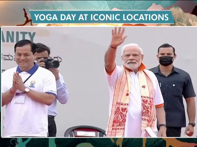 Video: International Yoga Day 2022: 'इस बार मानवता के लिए योग' : मैसूर पैलेस में बोले PM मोदी