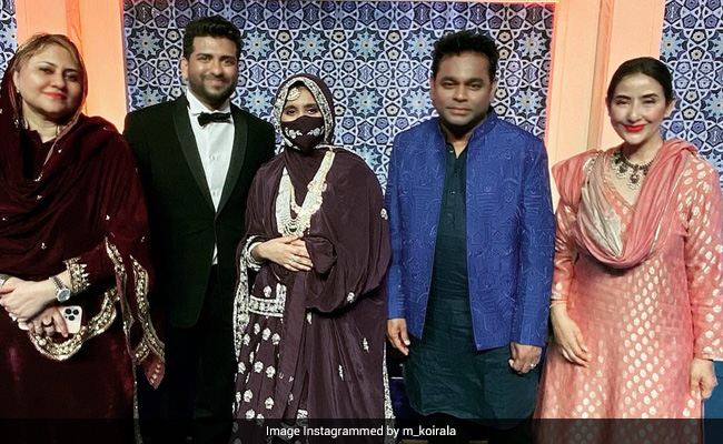 ICYMI: Inside Pics From AR Rahman's Daughter Khatija's Wedding Reception