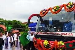 Cross-Border Bus Service Between India, Bangladesh Resumes After 2 Years Cross-Border Bus Service Between India, Bangladesh Resumes After 2 Years