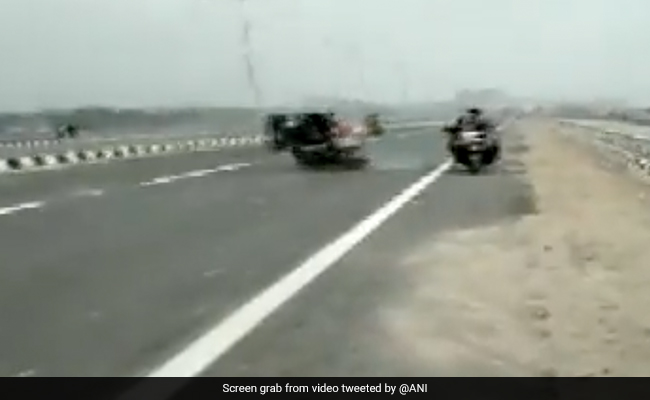 Video: Speeding Bike On Wrong Side Of Road Hits Scooter Head-On In Patna
