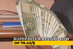 Rupee's Brutal Plunge Persists; Falls To New Record Low Of 79.43 A Dollar Rupee's Brutal Plunge Persists; Falls To New Record Low Of 79.43 A Dollar