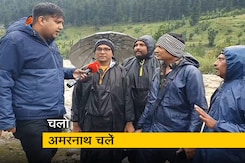अमरनाथ यात्रा पर मौसम भारी, 2 साल के बाद हो रही है यात्रा अमरनाथ यात्रा पर मौसम भारी, 2 साल के बाद हो रही है यात्रा