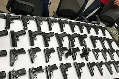 Indian Couple With 45 Pistols Arrested At Delhi Airport Indian Couple With 45 Pistols Arrested At Delhi Airport